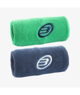 Muñequera Bullpadel Verde/Oceano Profundo x21