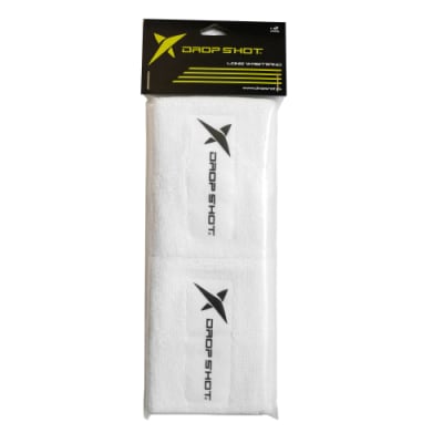 Muñequera DropShot Larga Blanco