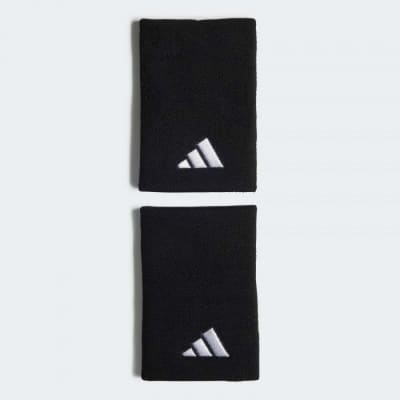 Muñequera Adidas Larga Negra x2