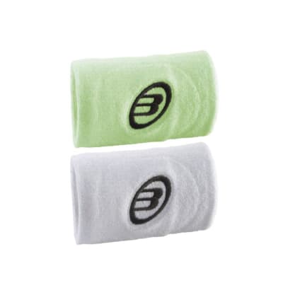 Muñequera Bullpadel Amarillo Azufre/Blanco x21