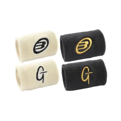 Muñequera Bullpadel Gemma Triay Negro/Crudo x21