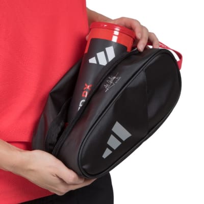 Neceser Adidas 3.4 Negro Rojo Ale Galán 20251
