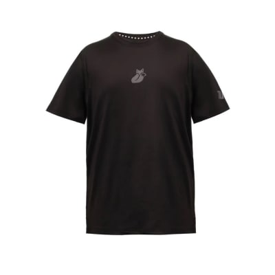 Polera Tilki Poly Kids Temel Negra/Gris1