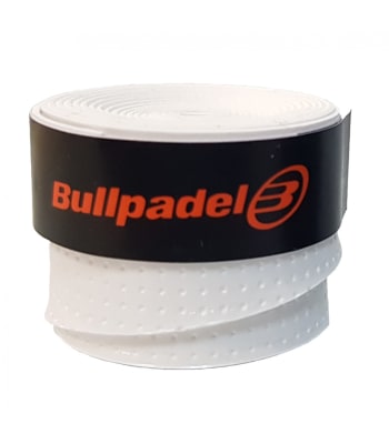 Pack Overgrip Bullpadel Perforado Blanco x4