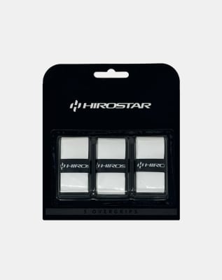 Overgrip Hirostar Blanco Pack de 3