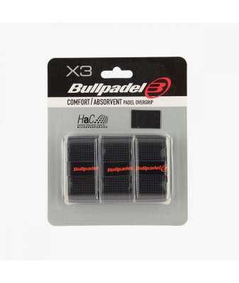 Overgrip Bullpadel GB-1201 Negro x3
