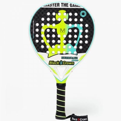 Pala Black Crown Hurricane Pro + FUNDA + OVERGRIP DE REGALO
