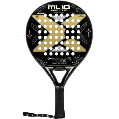 Pala Nox ML 10 Procup Black Edition + Morral + Overgrip1