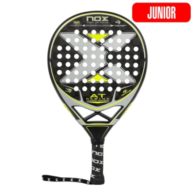 Pala Nox AT10 Genius Jr + Morral + Overgrip1