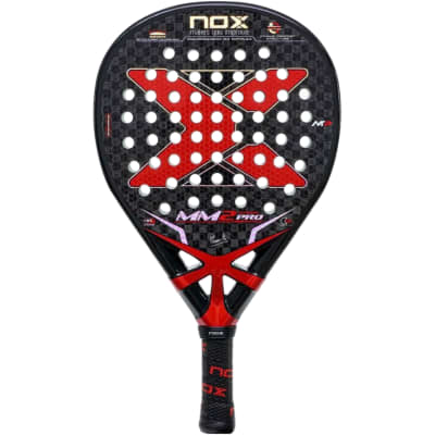 Pala Nox MM2 Hybrid Pro Manu Martin+ Funda + Overgrip1