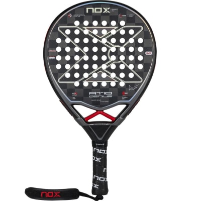 Pala Nox AT10 Genius 18K By Agustin Tapia 2023 + Funda Nox + Overgrip1
