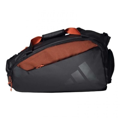Paletero Adidas Multigame 3.4 Negro Naranja1