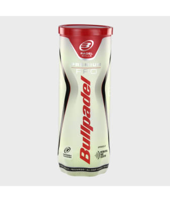 Tarro de Pelotas Bullpadel Premium Pro x3