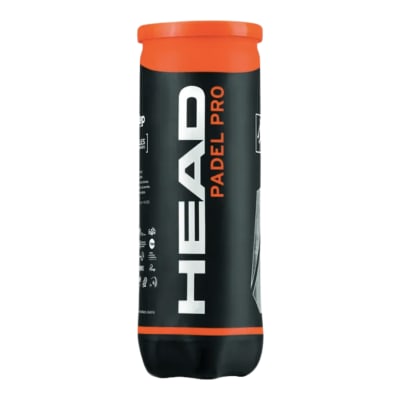 Tarro de Pelotas Head Padel Pro x3