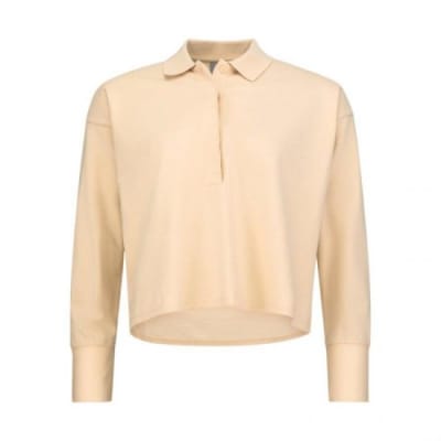 Camiseta Polo Head Beige Women1