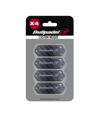 Protector Bullpadel Custom Weigth Negro (4 Unidades)1