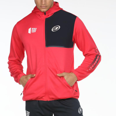 Sudadera Bullpadel Rodicol Carmesi Fluor 1