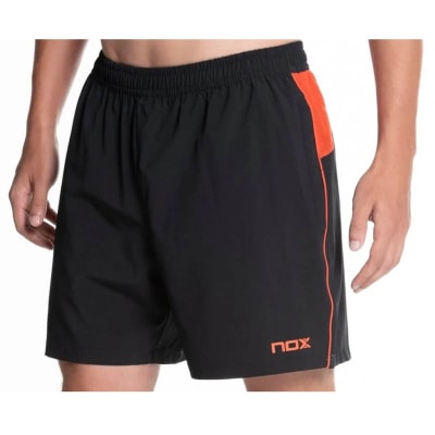 Short Nox Team Negro-Rojo1