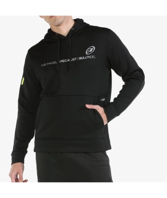 Sudadera Bullpadel Lipis Negro1