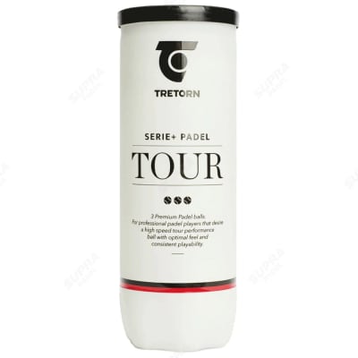 Tarro de Pelotas Tretorn Serie + Padel Tour x31