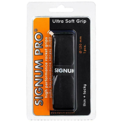 Grip Signum Pro Ultra Soft Thin + Tacky Negro1
