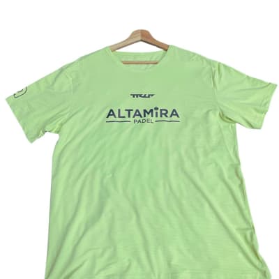 Camiseta Altamira Microperforada Verde Lima1