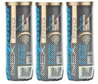Promo x3 Tarro de Pelotas Bullpadel Next Pro