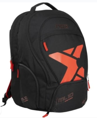 Mochila Nox ML10 Street Negra Naranja1