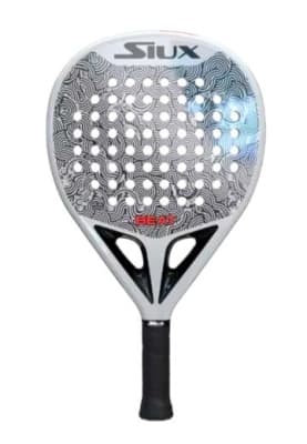 Pala de padel Siux Beat Hybrid 2024 con protector y grips