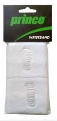 Muñequera Prince Corta Blanca x21