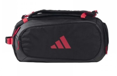 Paletero Adidas Protour 3.4 Negro Rojo1