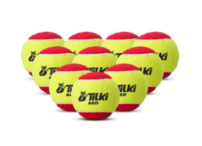 Pack de Pelota Tilki Tenis Bombastic Rojo X36