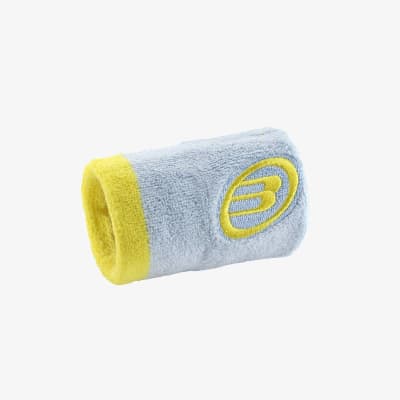 Muñequera Bullpadel Gris/Limón x21