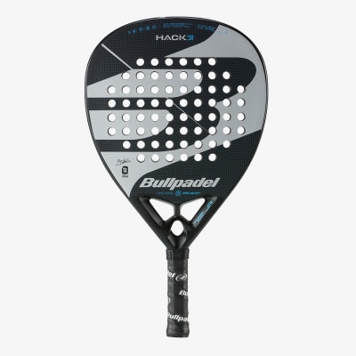 Pala Bullpadel Hack 03 Junior 2023 + Funda + Overgrip1
