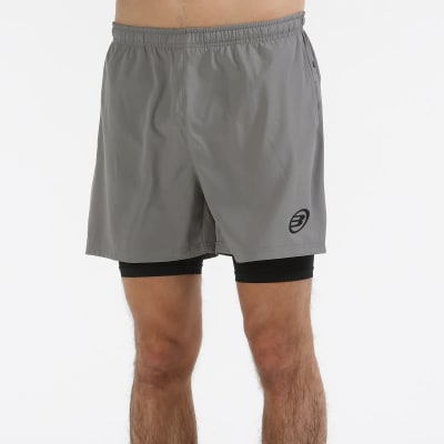 Short Bullpadel Lipes Gris Medio1