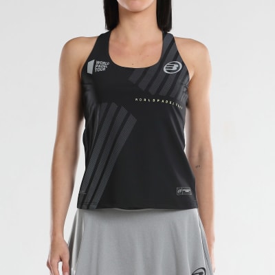 Camiseta Bullpadel Llave WPT Negro