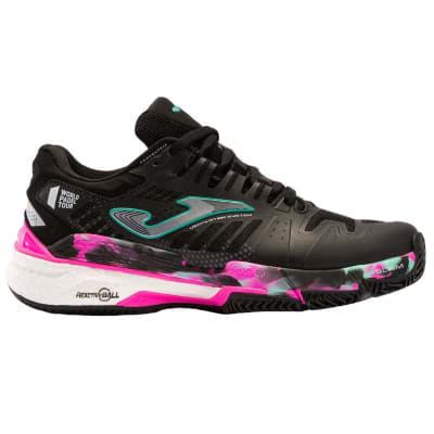 Zapatilla Joma Padel T.Slam Lady 2201 Negro Fucsia