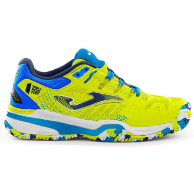 Zapatilla Joma Slam Jr 2309 Amarillo Limon Azul1