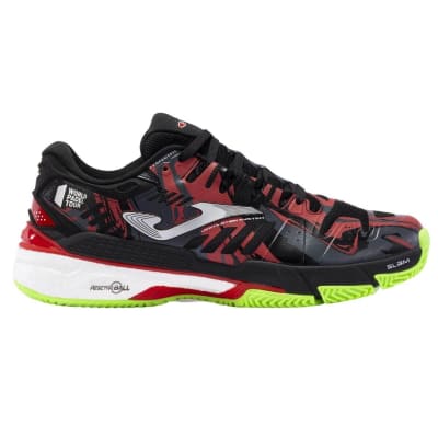 Zapatilla Joma Slam Men 2301 Black Red1