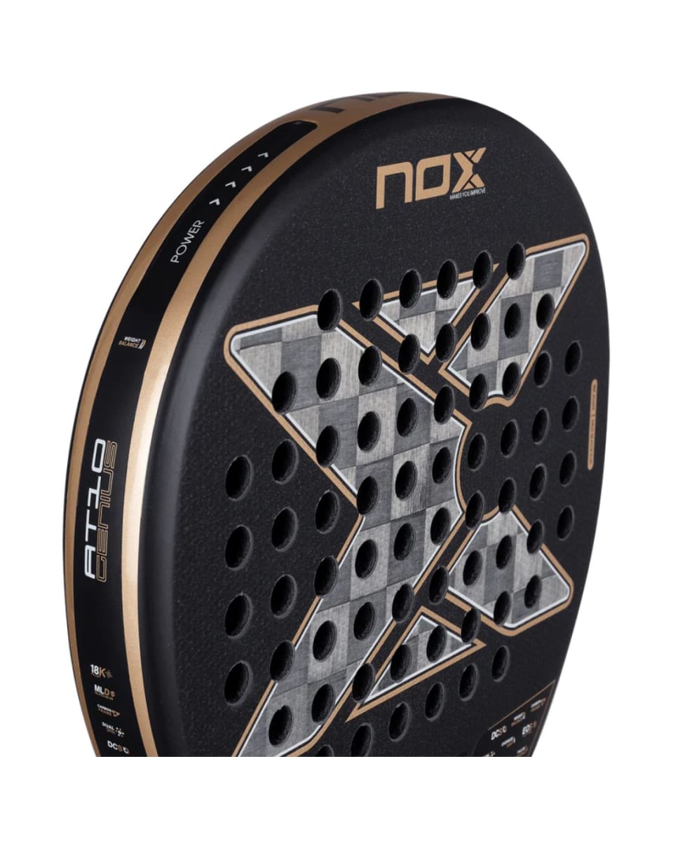 Pala Nox AT10 Luxury Genius 18K Alum 2026 Agustín Tapia | Padel