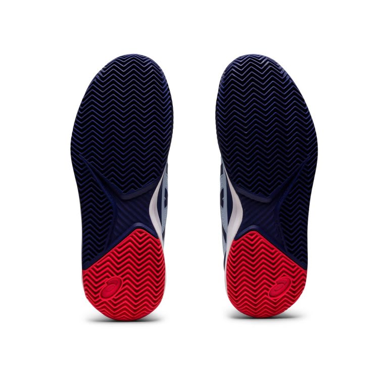 Zapatilla Asics Gel Resolution 8 Clay Soft Sky/Blue | Padel Altamira