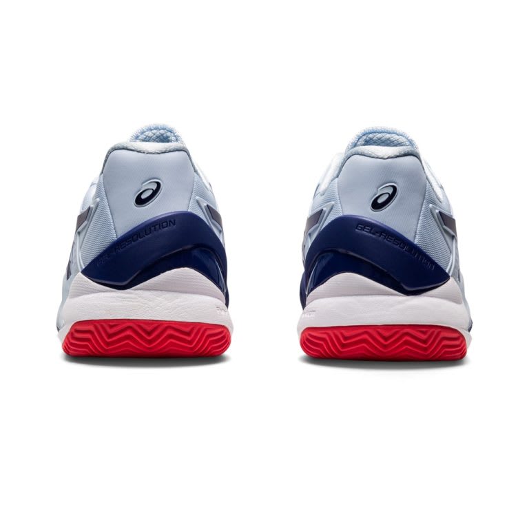 Zapatilla Asics Gel Resolution 8 Clay Soft Sky/Blue | Padel Altamira