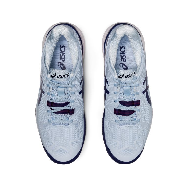 Zapatilla Asics Gel Resolution 8 Clay Soft Sky/Blue | Padel Altamira