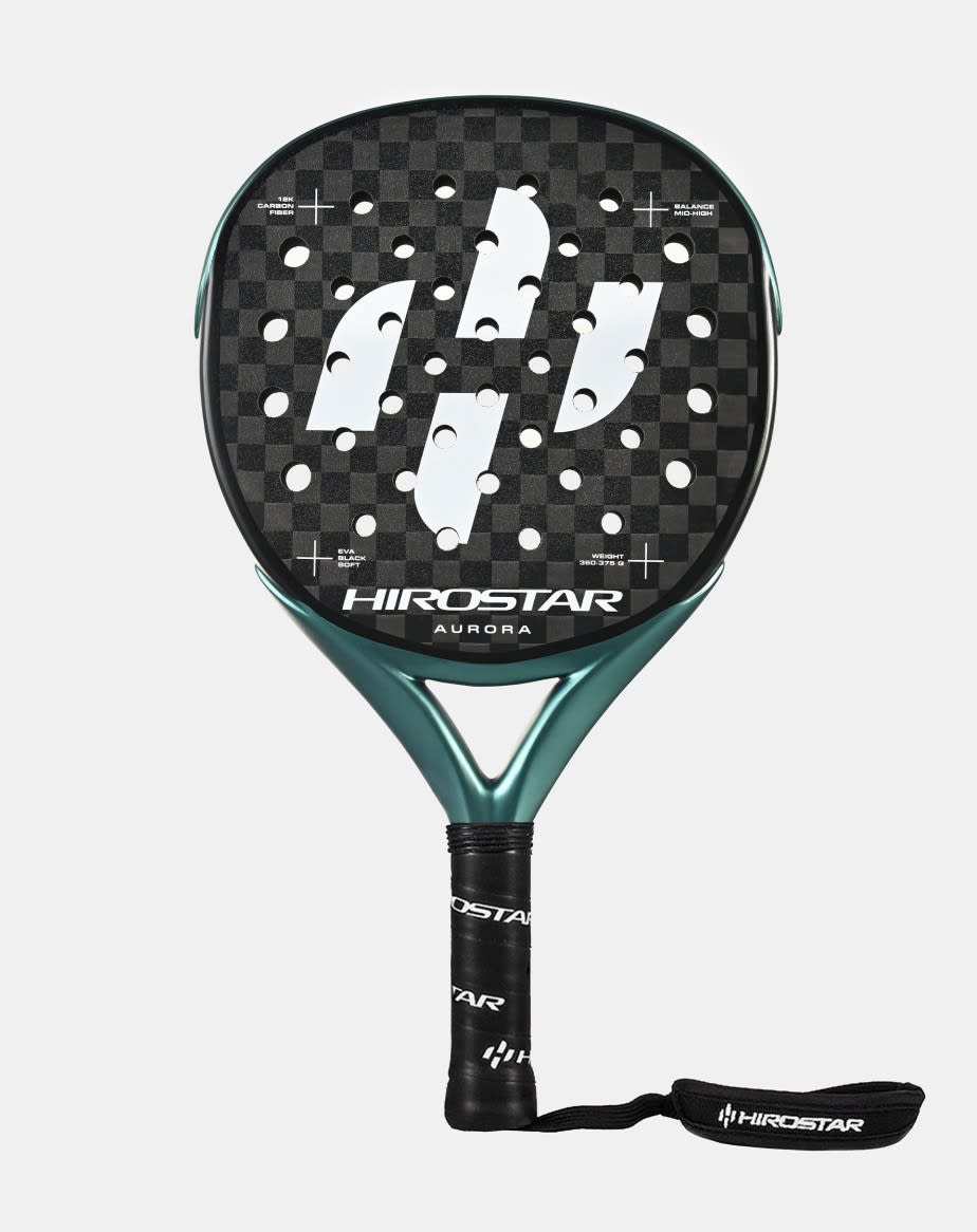 Pala de Pádel Hirostar Aurora 25 + Funda + Grip + Protector