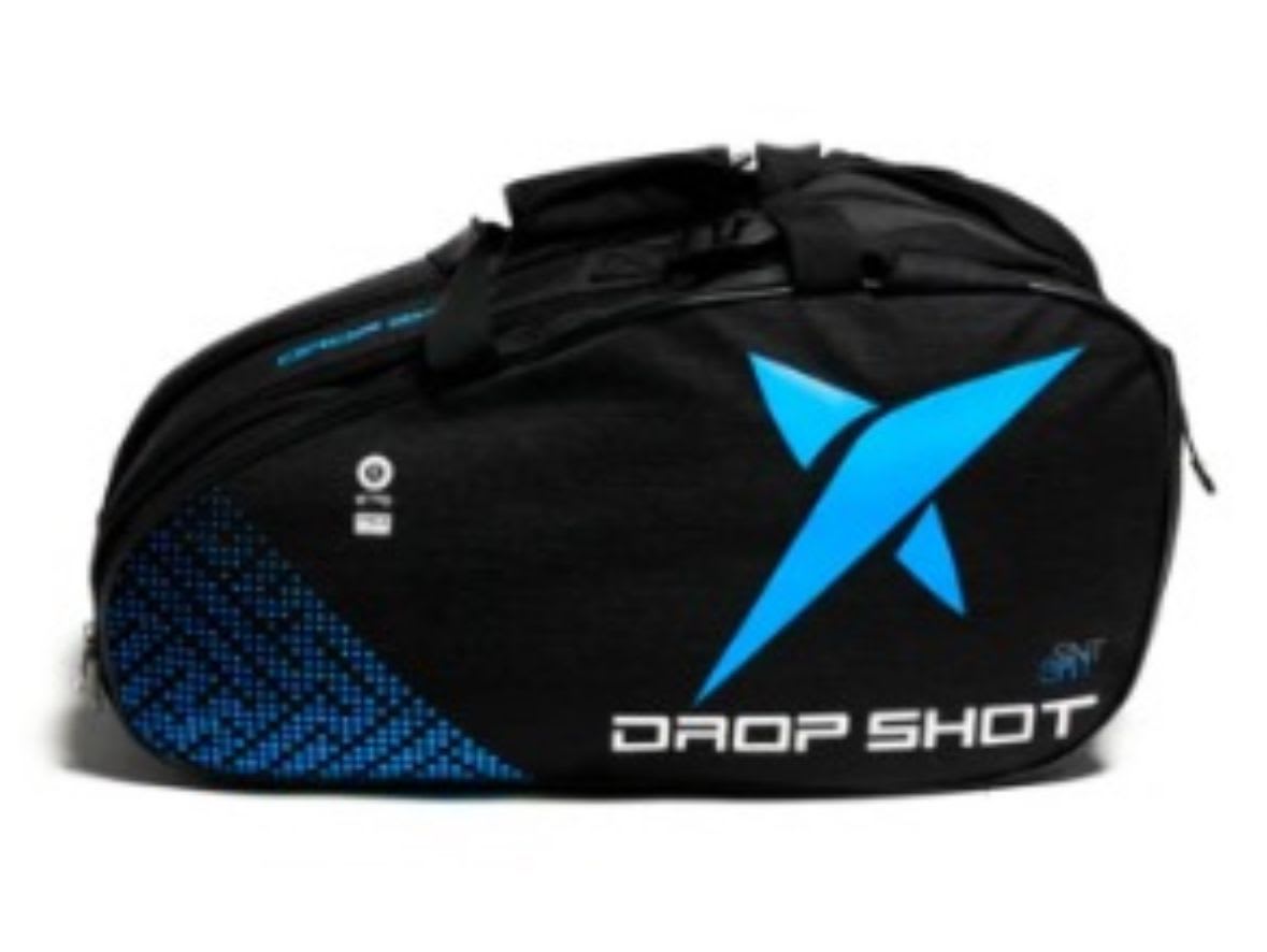 Paletero Drop Shot Essential Negro/Azul