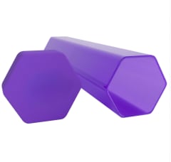 Porta playmat Zero Mulligan Exagonal Color Morado