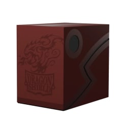 Deckbox Dragon Shield Double Shell Blood Red/ Black 0