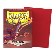 Protector Dragon Shield Standard Matte 100u. - Crimson