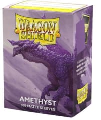 SLEEVES STANDARD SIZE MATTE 100 - AMETHYST