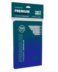 Protector Top Deck Azul Premium Tamaño Standard